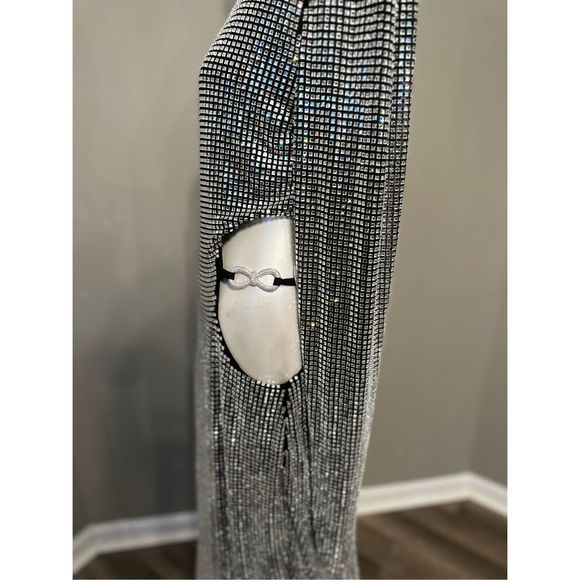 NWT MACH & MACH Crystal Bow & Glass-Embroidered Gown $3348 - Picture 10 of 14